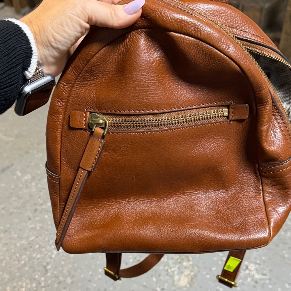 Fossil mini backpack - image 1